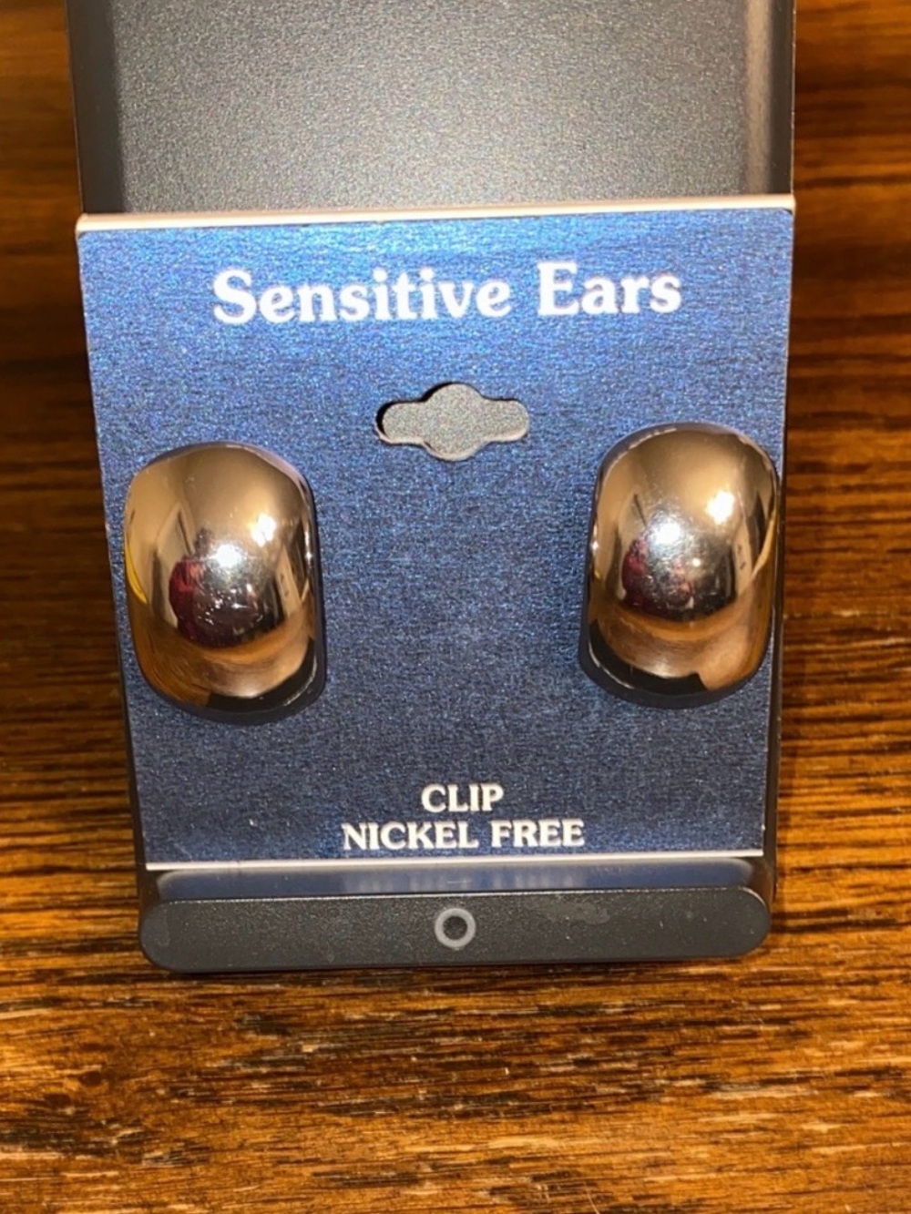 Clip-On Nickel Free Earrings — Silver Tone